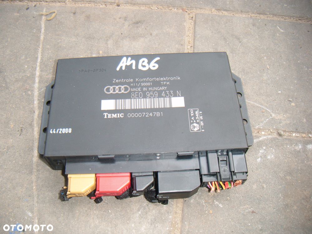 audi a4 b6 moduł komfortu 8e0959433n - 1