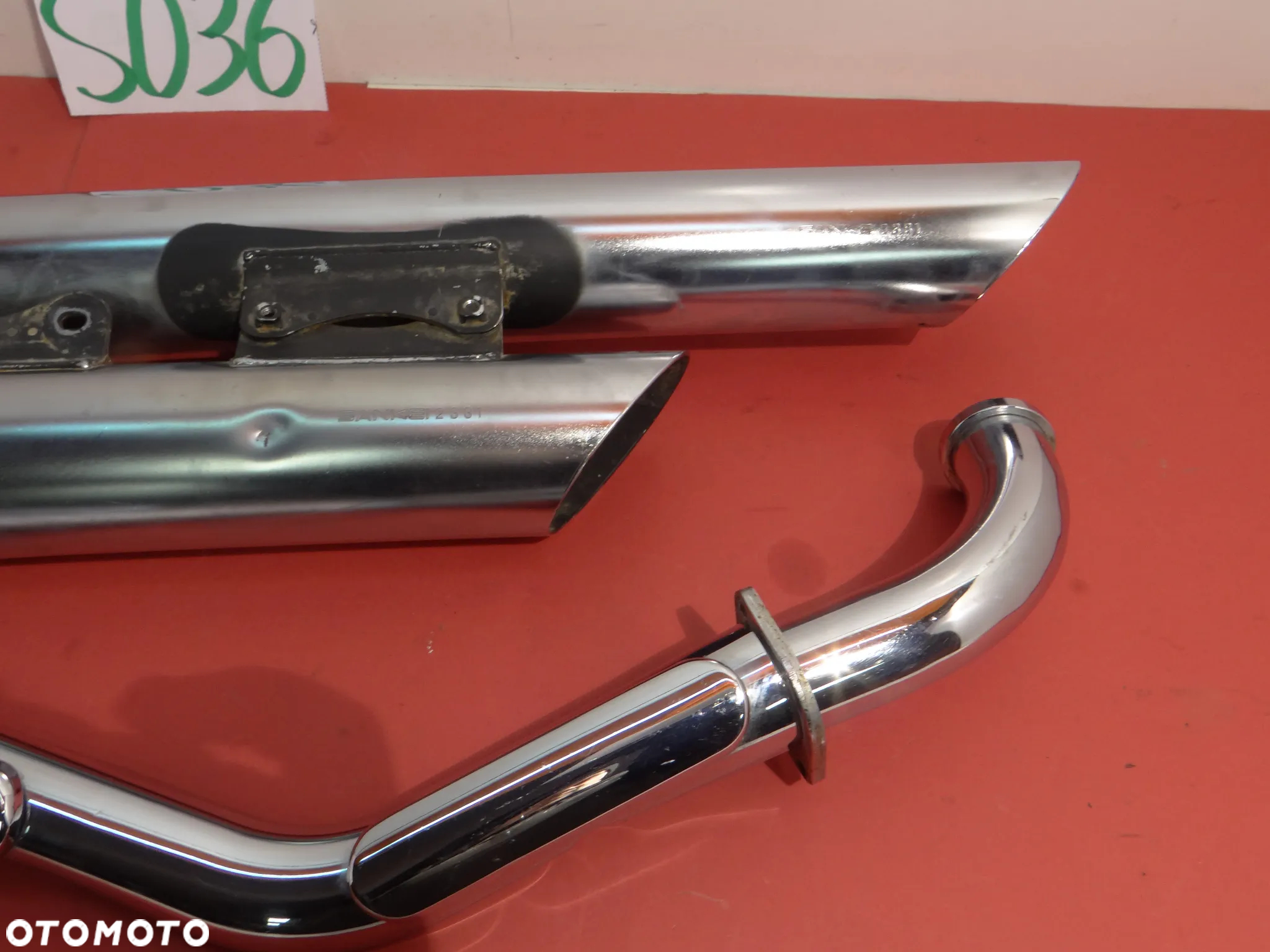 S036  SUZUKI VL 800 TŁUMIK WYDECH KOLEKTOE SANKEI 2381 SUZ5VL0800 41F - 22