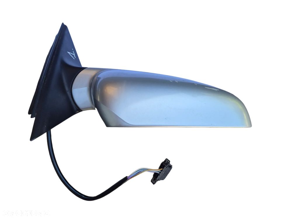 LUSTERKO ELEKTRYCZNE PRAWE 5 PINÓW VW PASSAT B5 FL SREBRNE: LA7W - 4