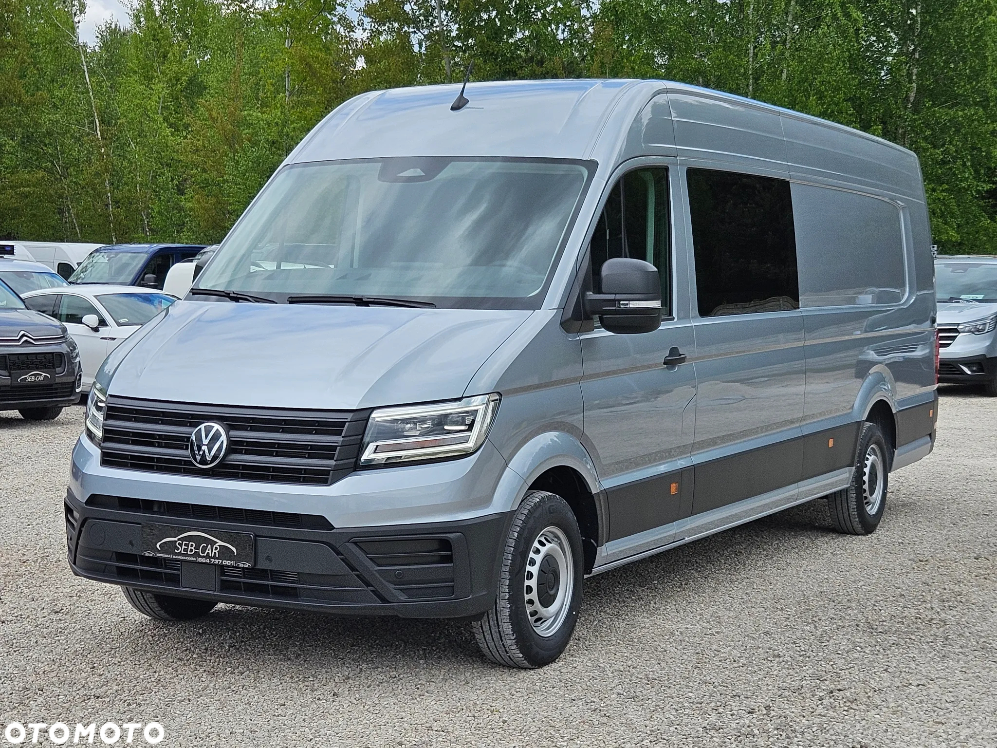 Volkswagen CRAFTER L5H2 Extra LONG Automat NOWY - 37