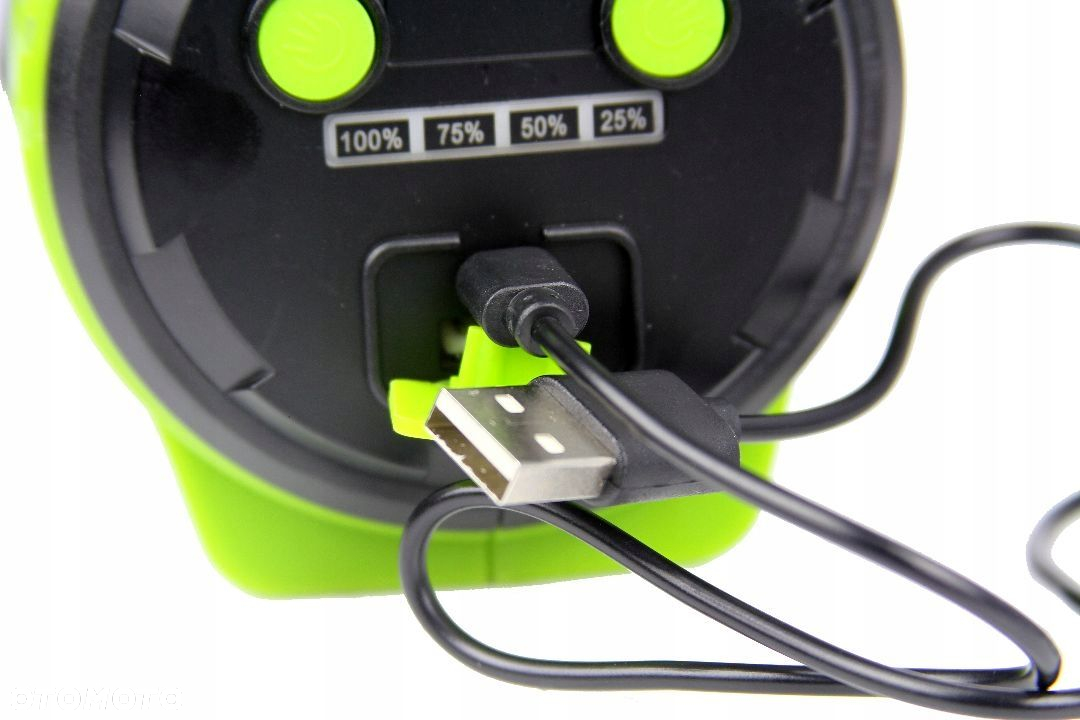 LAMPA LATARKA AKUMULATOROWA LED 10W POWERBANK - 6