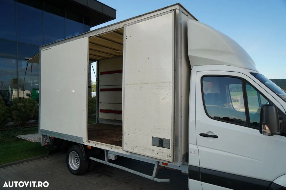 Mercedes-Benz SPRINTER 313 CDI / CONTAINER / 750 AXLE / TWIN / IMPORTAT - 22