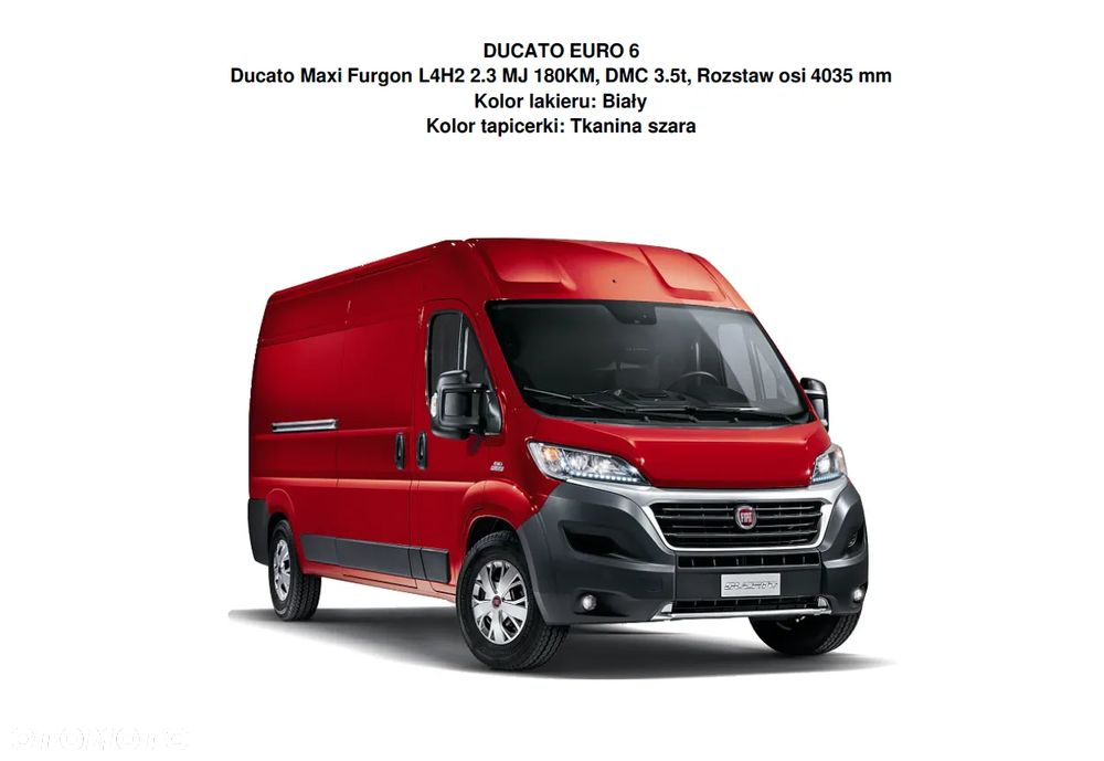 Fiat DUCATO 2.3 MultiJet MAXI 180 KM L4 H2 - 23