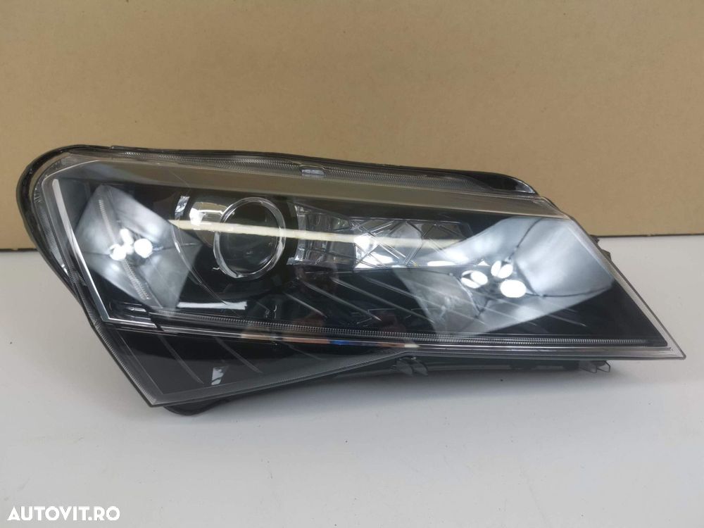 Far Dreapta Led Xenon Skoda  Superb 3 2015 2016 2017 2018 2019 2020 Or - 2