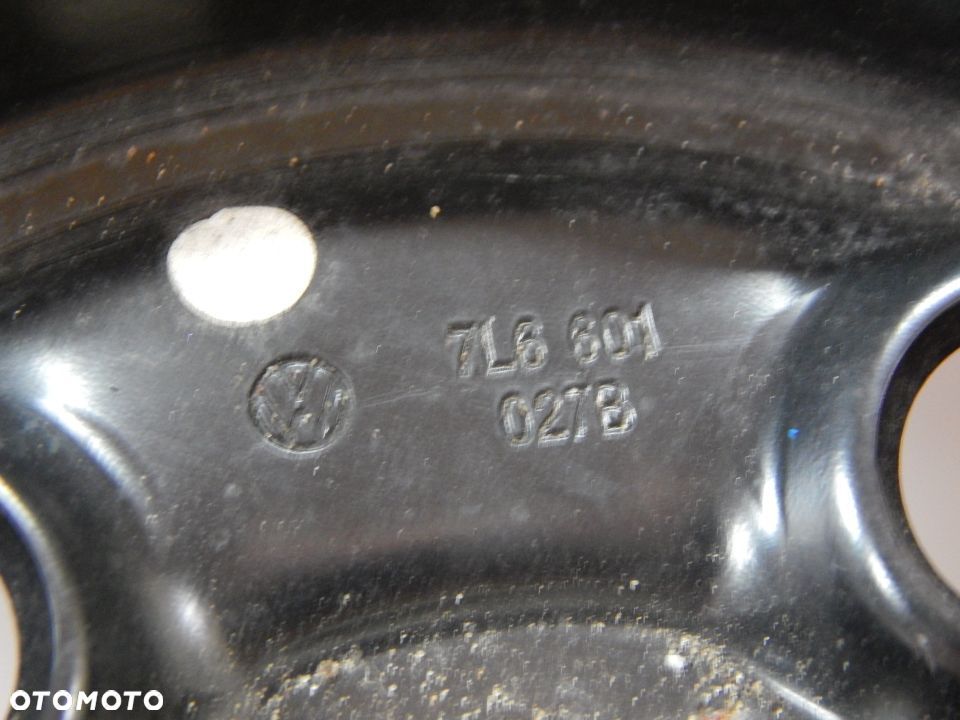 Koło dojazdowe zapas R17 VW Touareg cayenne Q7 Amarok 02-14 Łuków części - 3