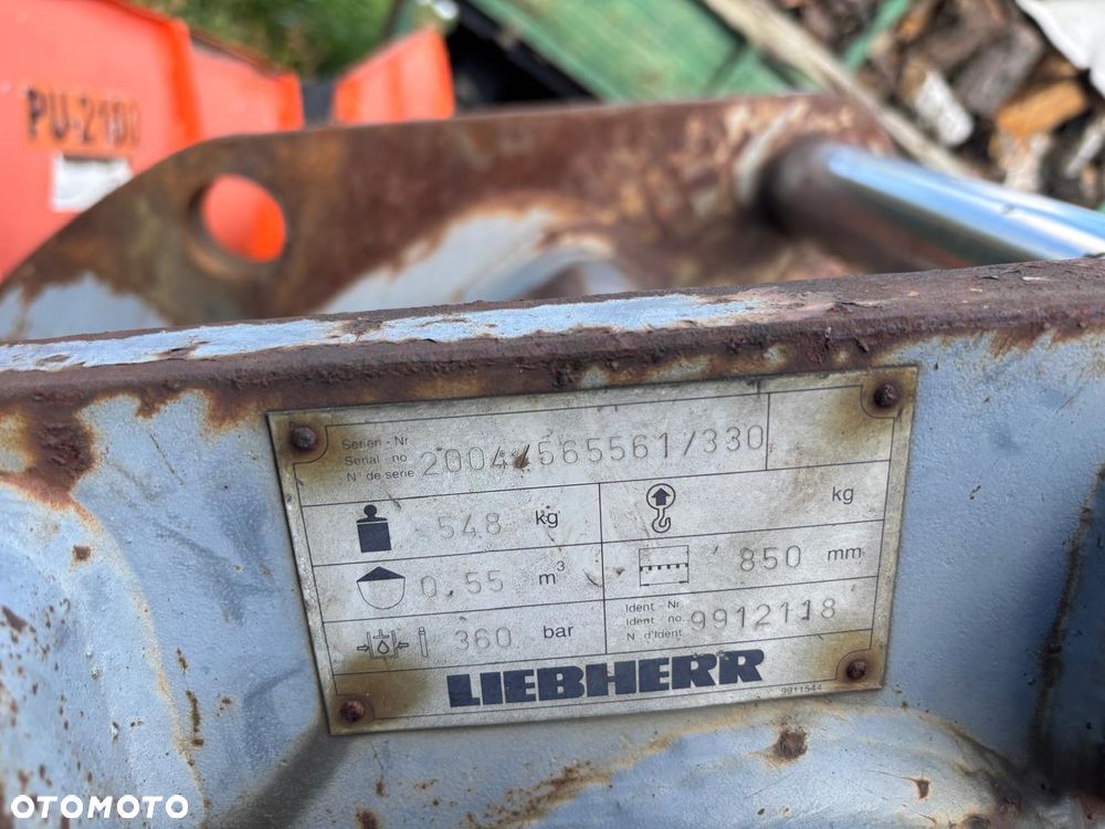 łyzka 85cm oryginalne mocowanie liebherr sw 48 - 4