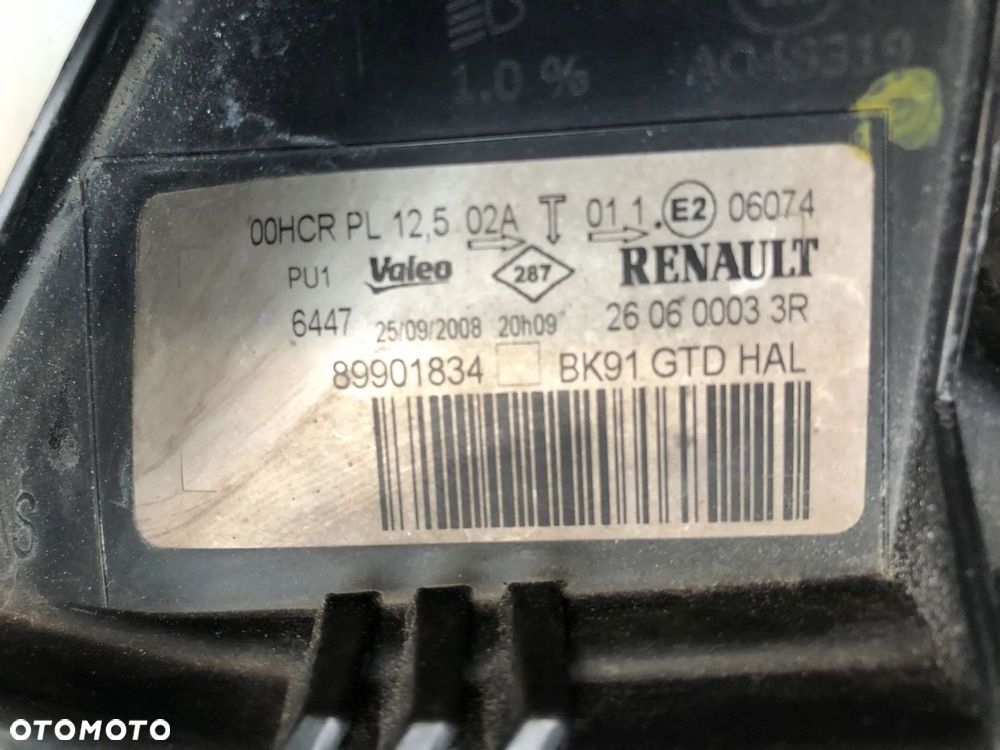 Reflektory Renault Laguna III - 10