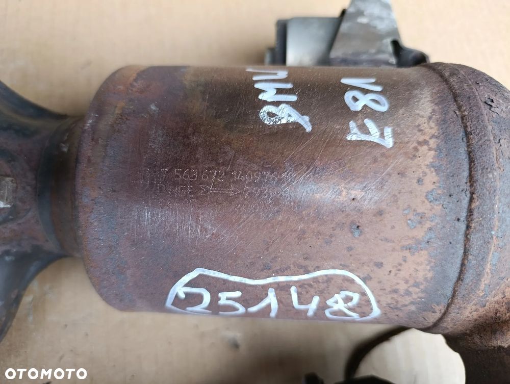 BMW 1 E81 1.6 B KATALIZATOR 7563672 - 2