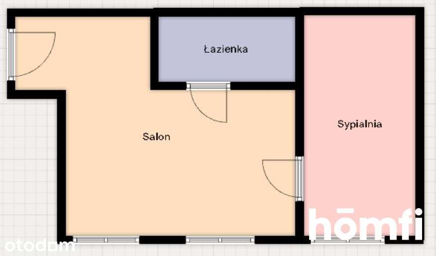 Dwa pokoje, Łódź-Śródmieście,ul. Sterlinga