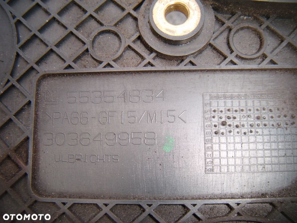 opel astra h 1.6 16v z16xer obudowa rozrządu kompletna  55354834 - 3