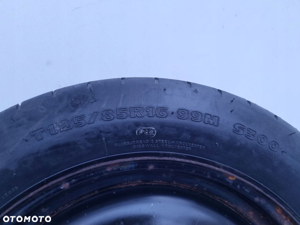 KOŁO ZAPASOWE DOJAZDOWE 125/85 R16 Ford C-Max Focus Mk2 II _ 5x108 1S71MH - 4