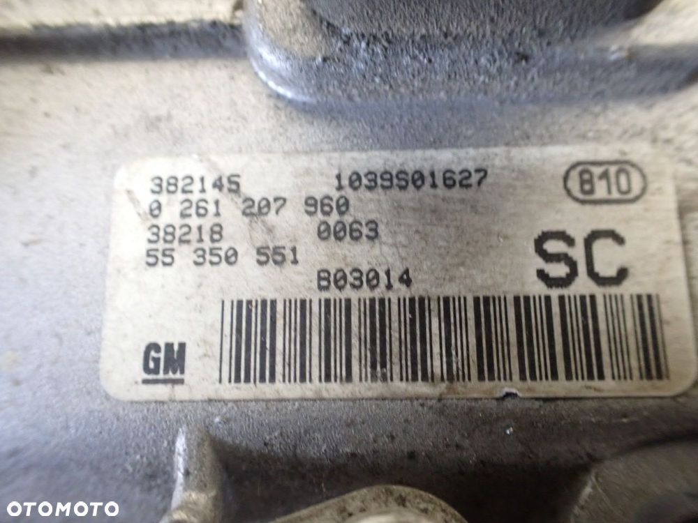 KOMPUTER SILNIKA OPEL CORSA C 1.0 55350551  0261207960 - 8