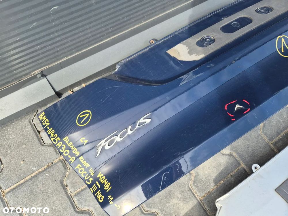 FORD FOCUS MK3 KOMBI BLENDA BAGAŻNIKA (dostępne 2 blendy) - 2