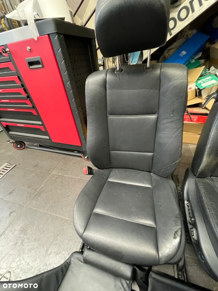 Bmw E46 Fotele, Kanapa Skóra Elektryczne Anglik - 5