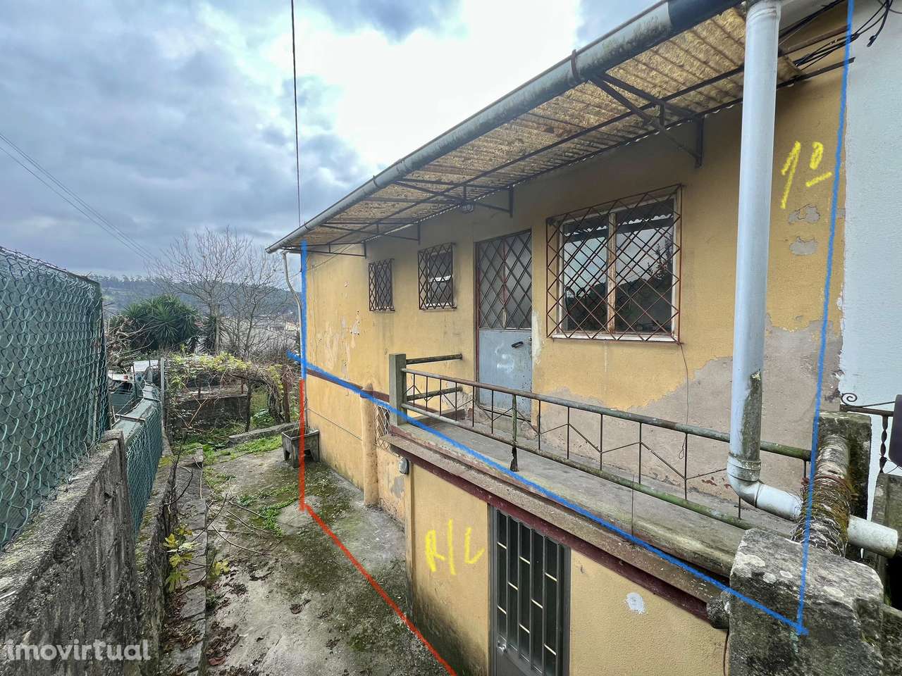 Andar Moradia T3 para Restauro em Celeirós - Grande imagem: 5/19