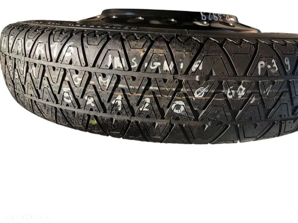 3930. koło zapasowe dojazdowe 125/80 r16 5x120 67.1mm et:41 opel insignia - 8