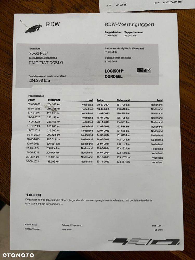 Fiat Doblo 1.4 8V Dynamic - 15