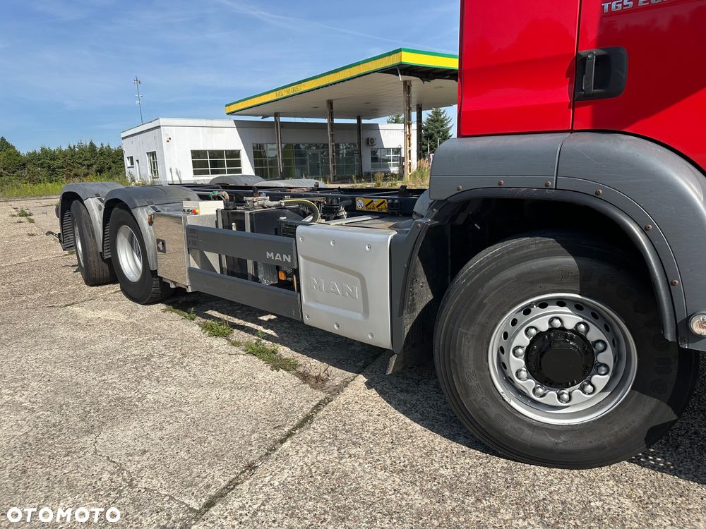MAN TGS 26.360 6X4X2  HYDRODRIVE  180tys km POD ZABUDOWE ASENIZACYJNY  WYWROTKA - 11