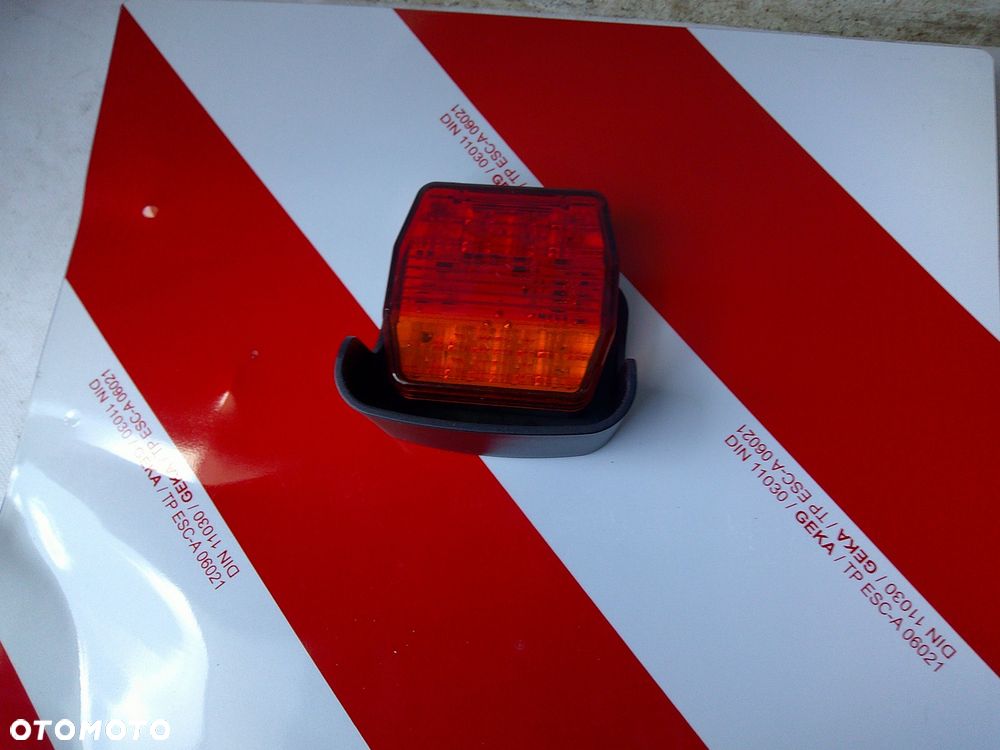 Zestaw tablic ostrzegawczych LED gabaryt  423x423mm - 6