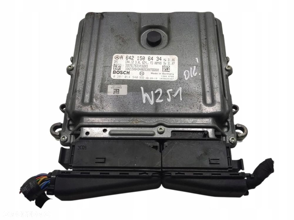 STEROWNIK KOMPUTER SILNIKA MERCEDES R-KLASA W251 3.0 CDI 05-09 A6421506434 - 1
