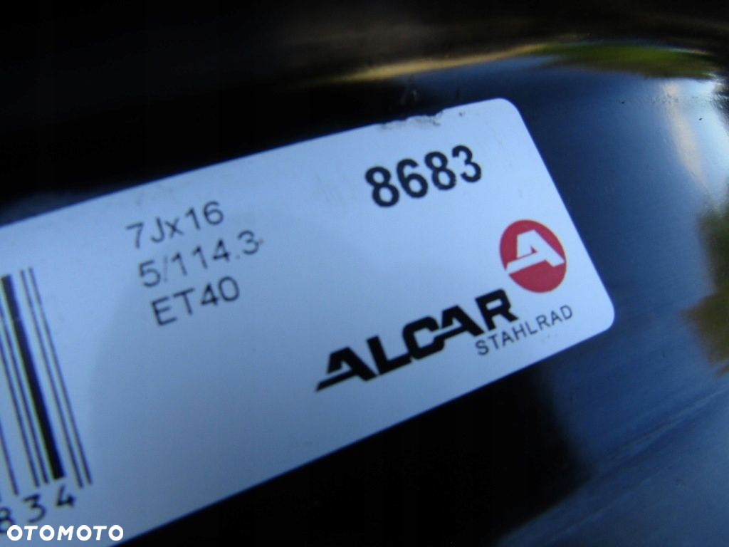 4x Felgi 16 Toyota Corolla od 2019r- 7j 5x114,3 ET40 / oryginał - 14