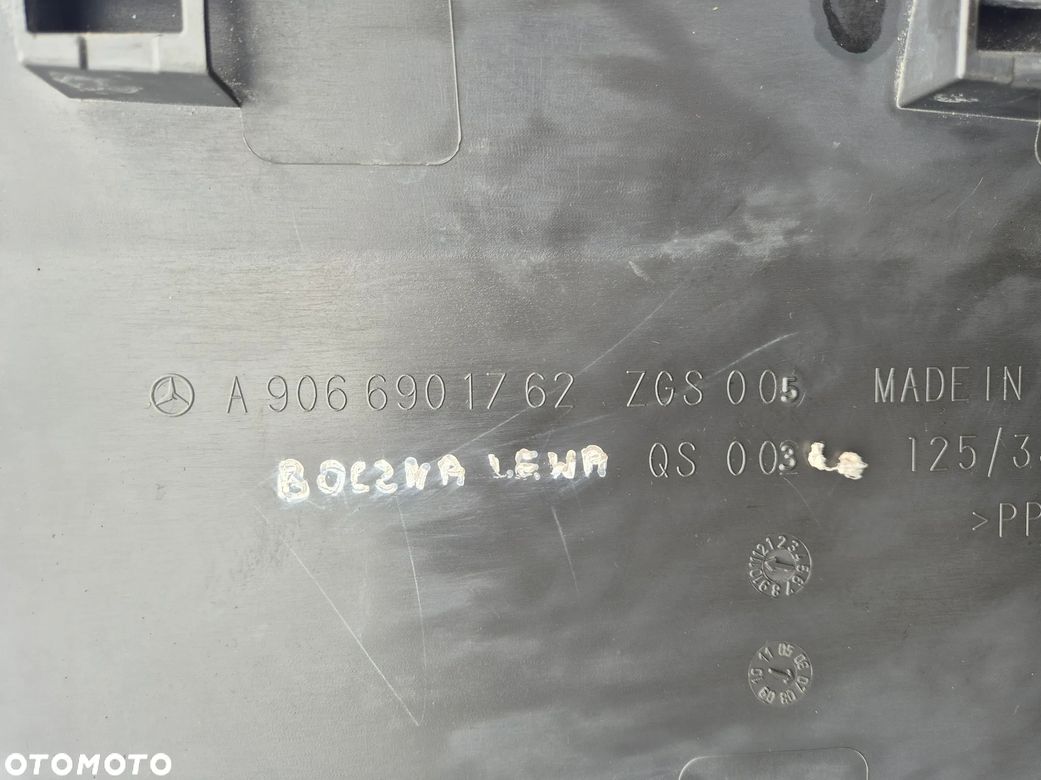LISTWA LISTWY ZEWNĘTRZNE MB SPRINTER 906 MAX A9066901762/0862/2062/1962/3362 - 11