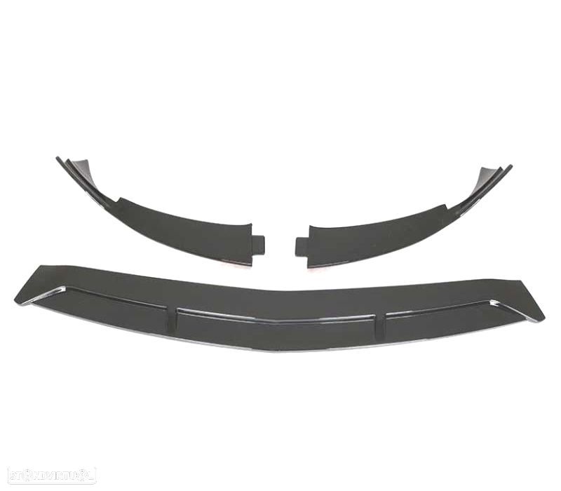 SPOILER LIP FRONTAL MERCEDES W177 18- LOOK AMG + SPLITTERS - 2