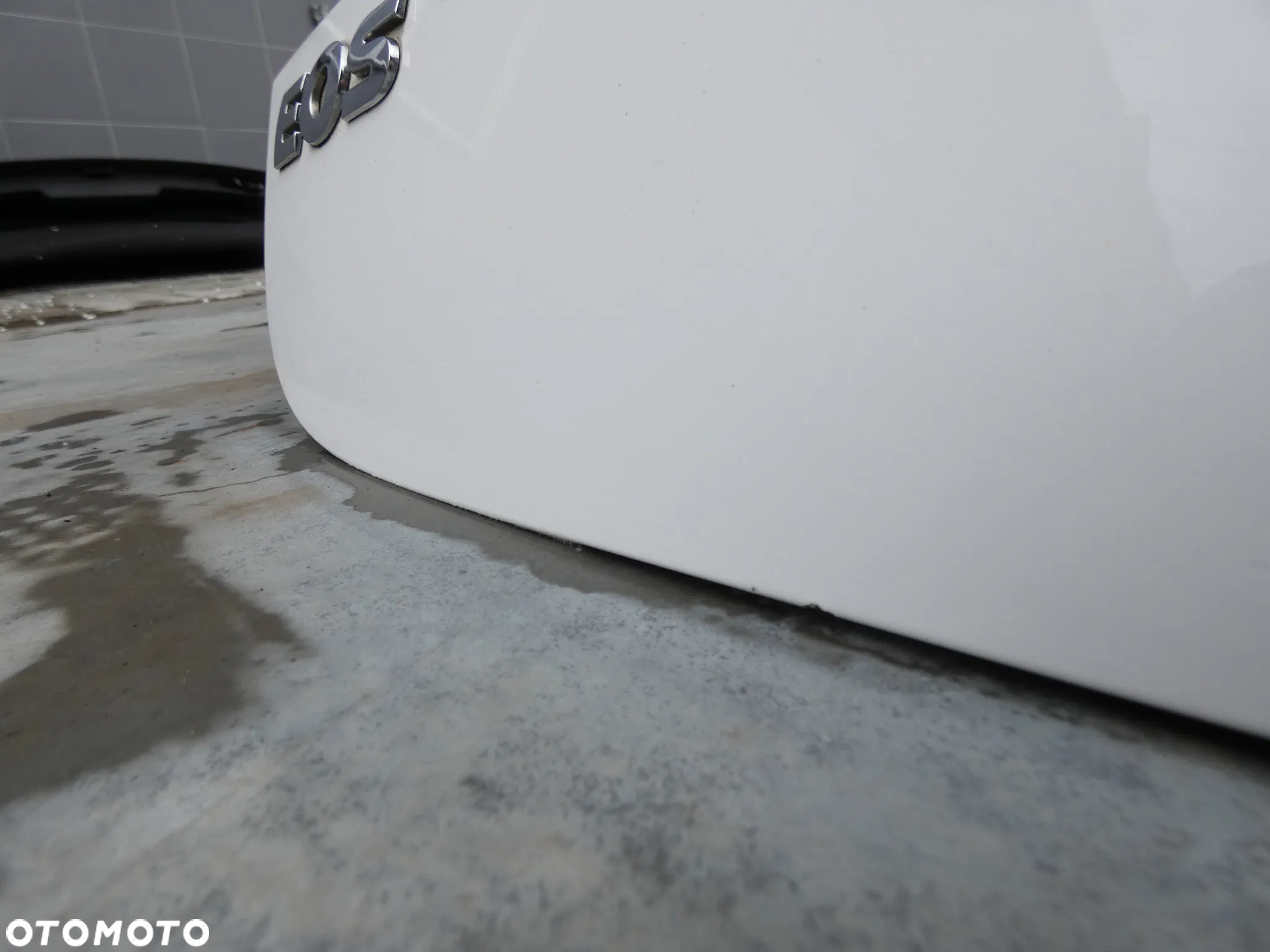 VW EOS LIFT KLAPA BAGAŻNIKA TYŁ TYLNA POKRYWA BIAŁA LB9A GORLICE AC18 - 14
