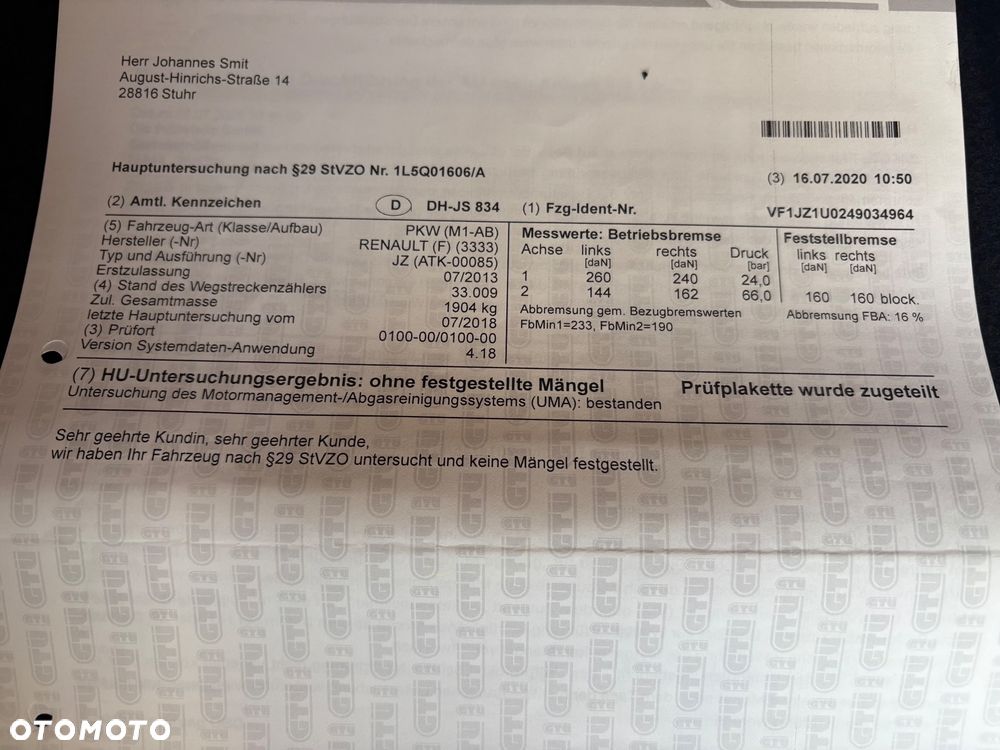 Renault Scenic 1.6 16V 110 Paris - 13