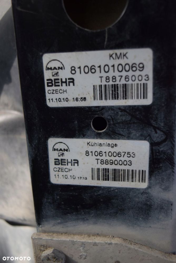 KOMPLET CHŁODNIC MAN TGX BITURBO - 9