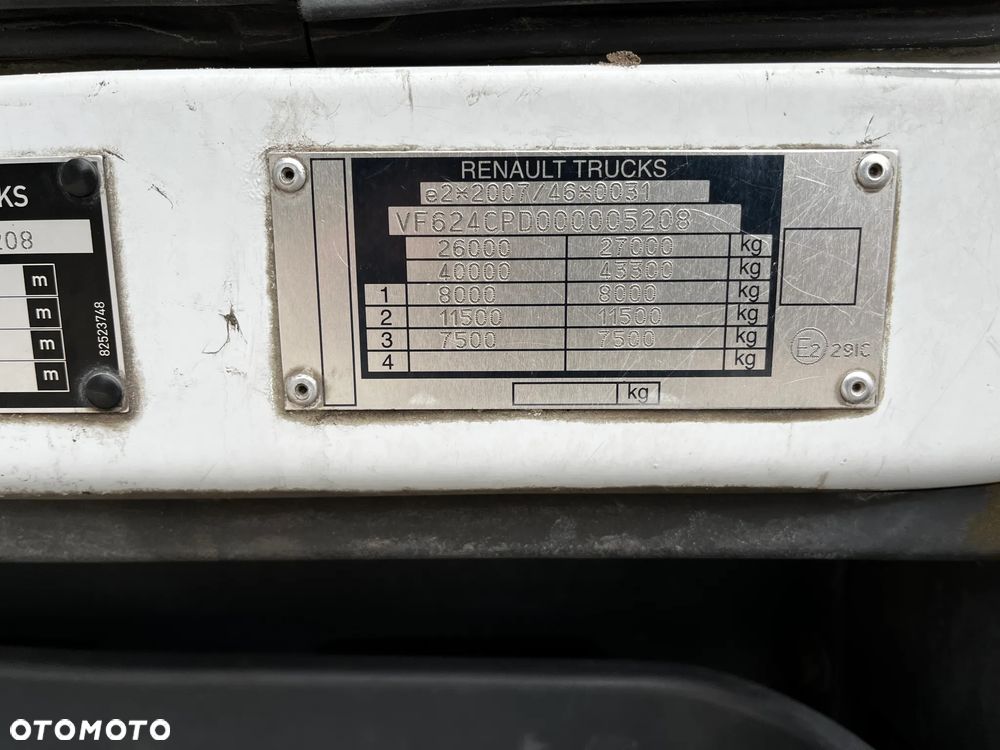 Renault PREMIUM 380 6x2   DXI 11 - 13