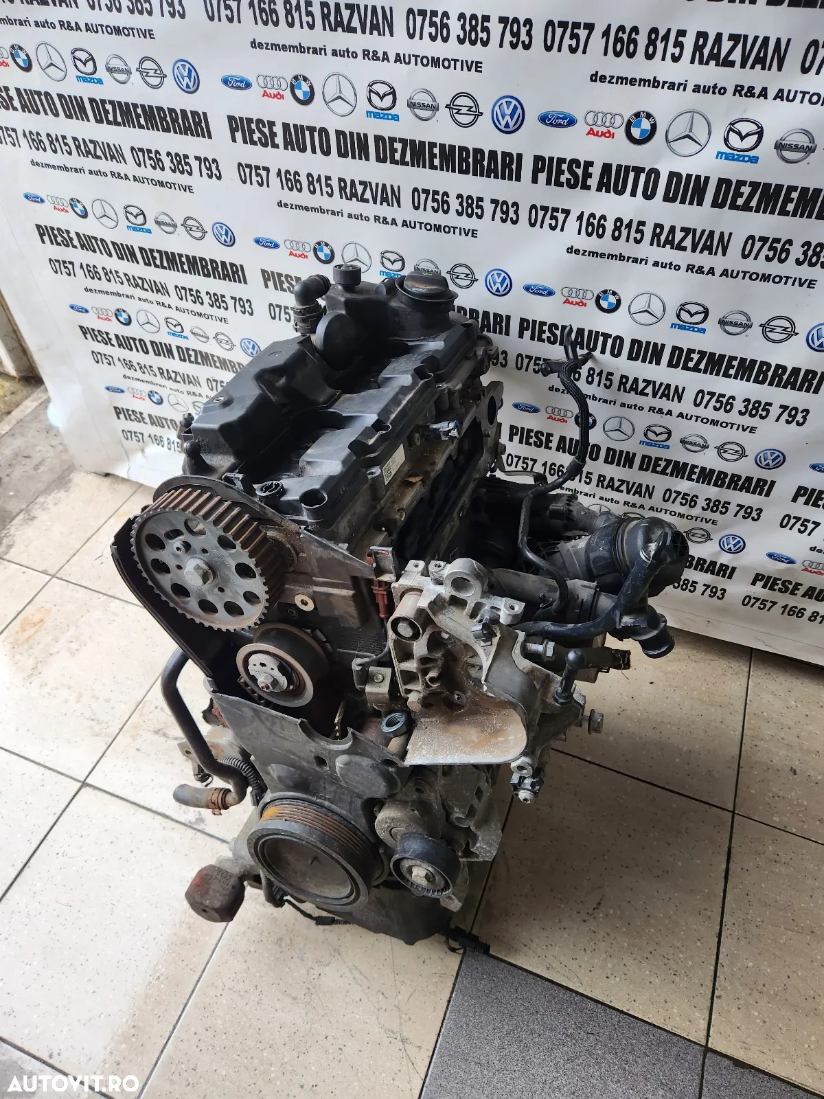 Motor Audi A4 B8 A5 A6 C7 Q3 Q5 2.0 Tdi Euro 5/6 CNH Motor CNH 112.000 Km - Dezmembrari Arad - 6
