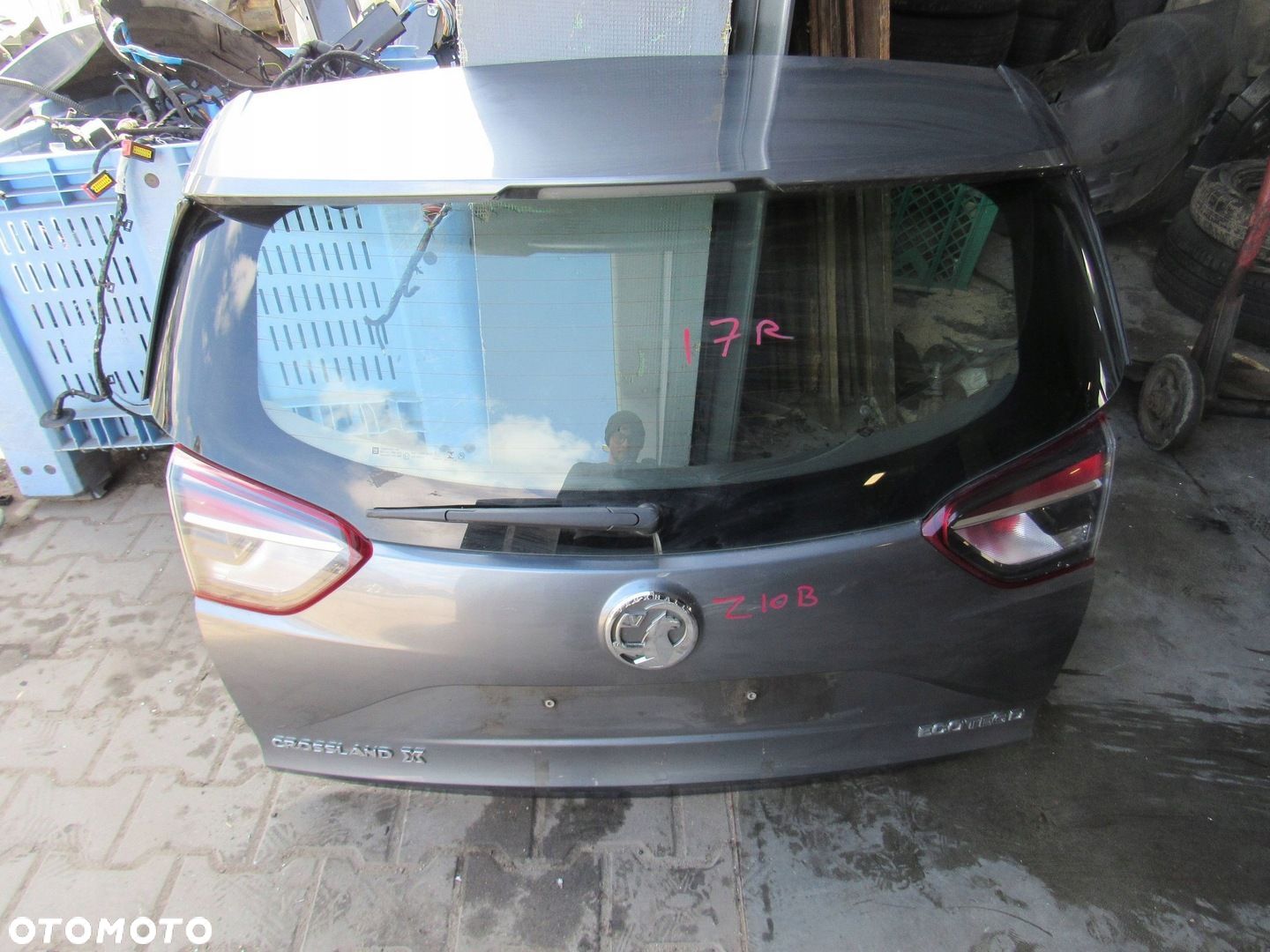Opel Crossland X 2017 Tył klapa bagażnika z10b - 1