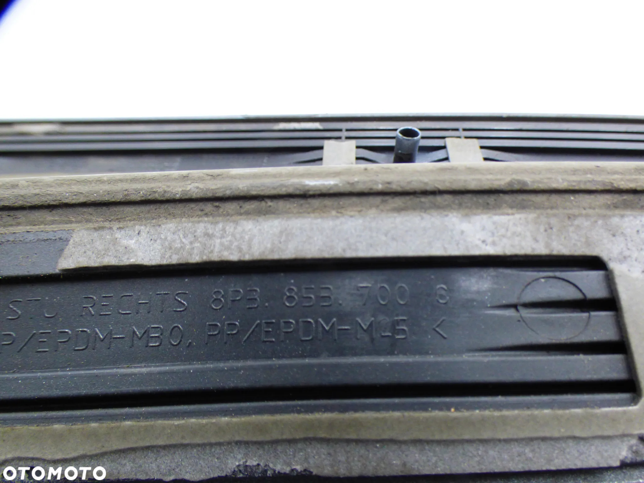 AUDI A3 8P LIFT 3D LISTWY DOLNE GÓRNE BŁOTNIKA KOMPLET LY5J 3C0857933A GORLICE - 6