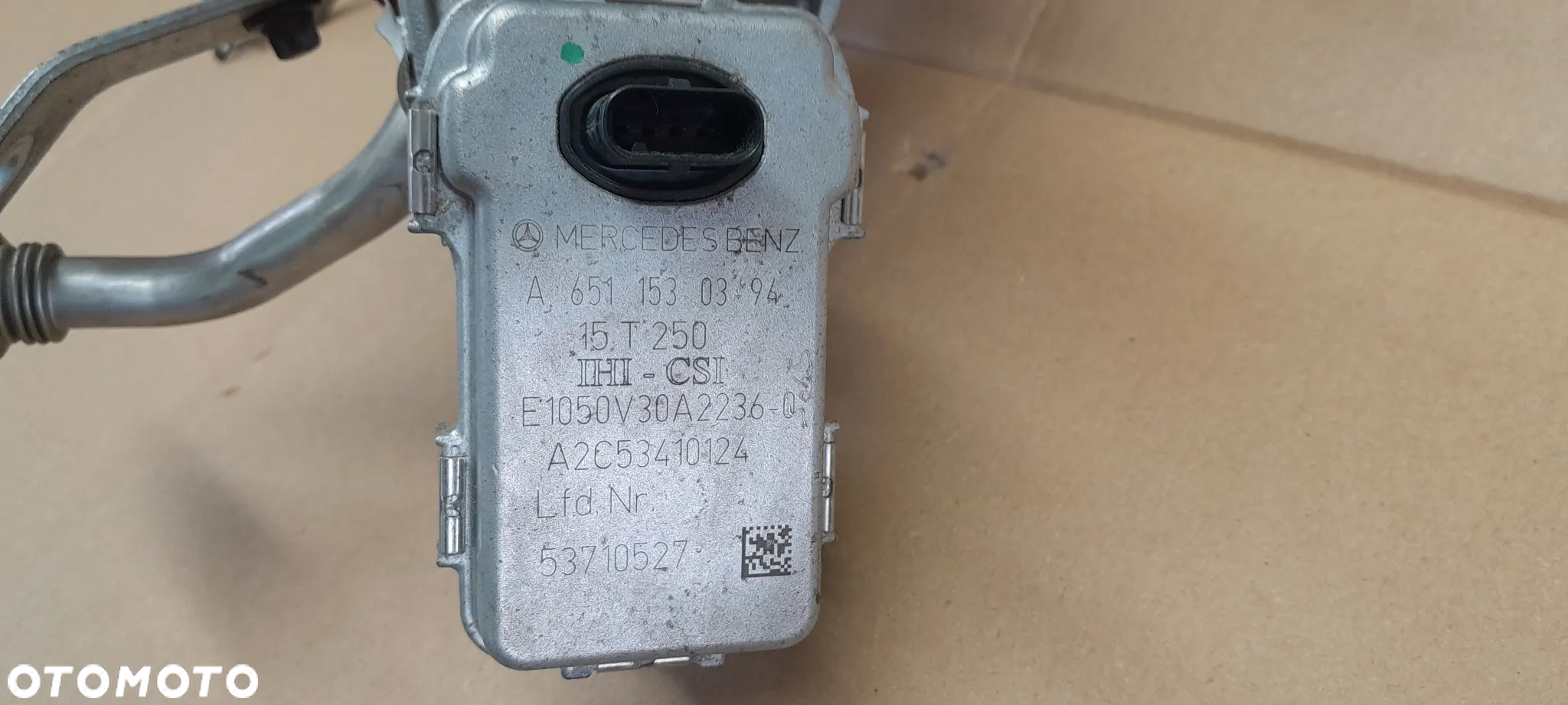 TURBOSPRĘŻARKA MERCEDES A KLASA W176 2.0 CDI A6510900586 - 4