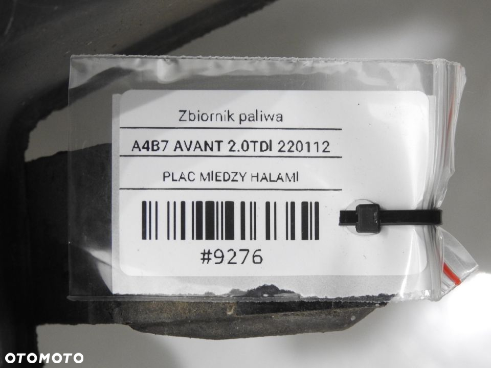 ZBIORNIK BAK PALIWA RURA WLEW AUDI A4 B7 2.0 TDI - 7