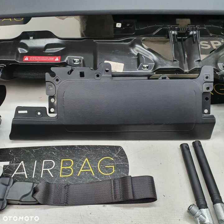 TESLA 3 III DESKA ROZDZIELCZA KONSOLA KOKPIT PULPIT PODUSZKI AIRBAG AIR BAG PASY KIT SET - 6