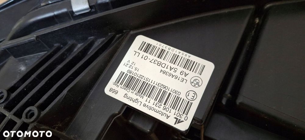 lampa lewa przód przednia bmw 3 g20 g21 lci lift full led 5a1db37-01 - 9