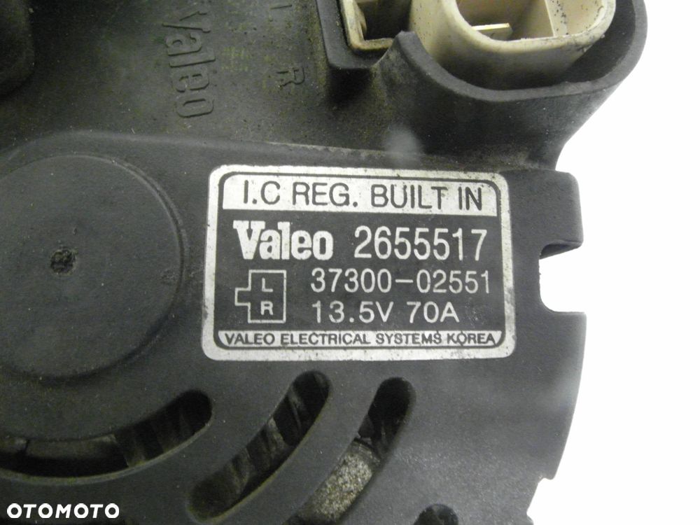 ALTERNATOR HYUNDAI GETZ 1.1 SOHC 2655517 3730002551 - 3