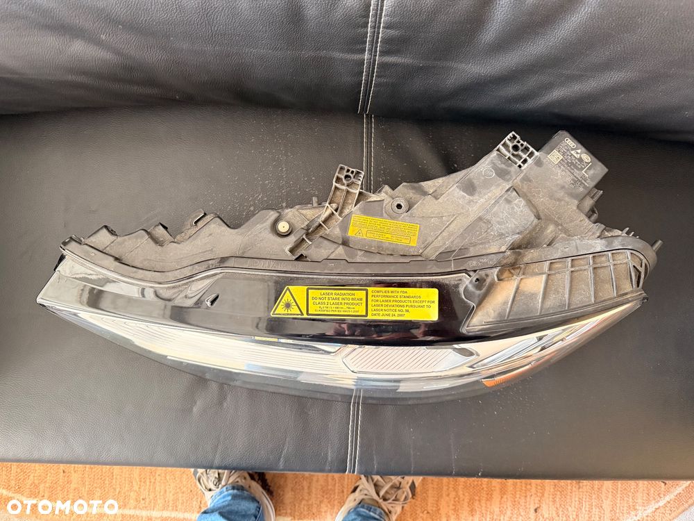 LAMPA REFLEKTOR LEWY PRZÓD LASER USA AUDI A8 D5 4N0941085B - 3