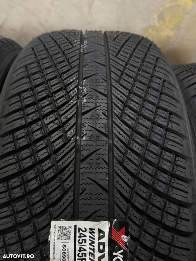 Vând set anvelope 245/45/20-275/40/20 Yokohama de iarnă noi - 4