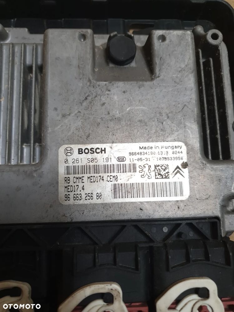 Citroen DS3 Sterownik silnika komputer Ecu Moduł 0261S05191 - 3