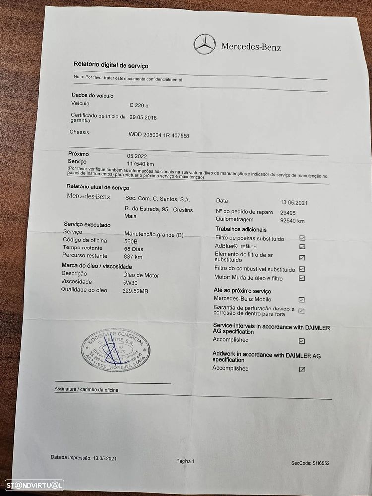 Mercedes-Benz C 220 d AMG Line Aut. - 27