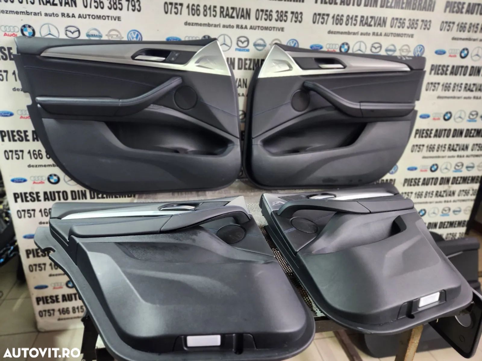 Fete Fata Tapiterie Usa Stanga Dreapta Fata Spate M Paket Bmw X3 X4 G01 G02 F97 F98 Lumini Ambienta - 1