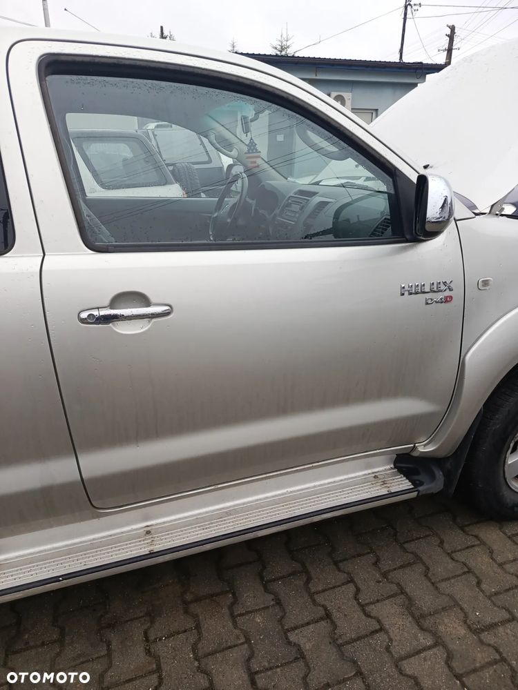 TOYOTA HILUX DRZWI PRAWE PRZÓD PRZEDNIE GOŁE - 1