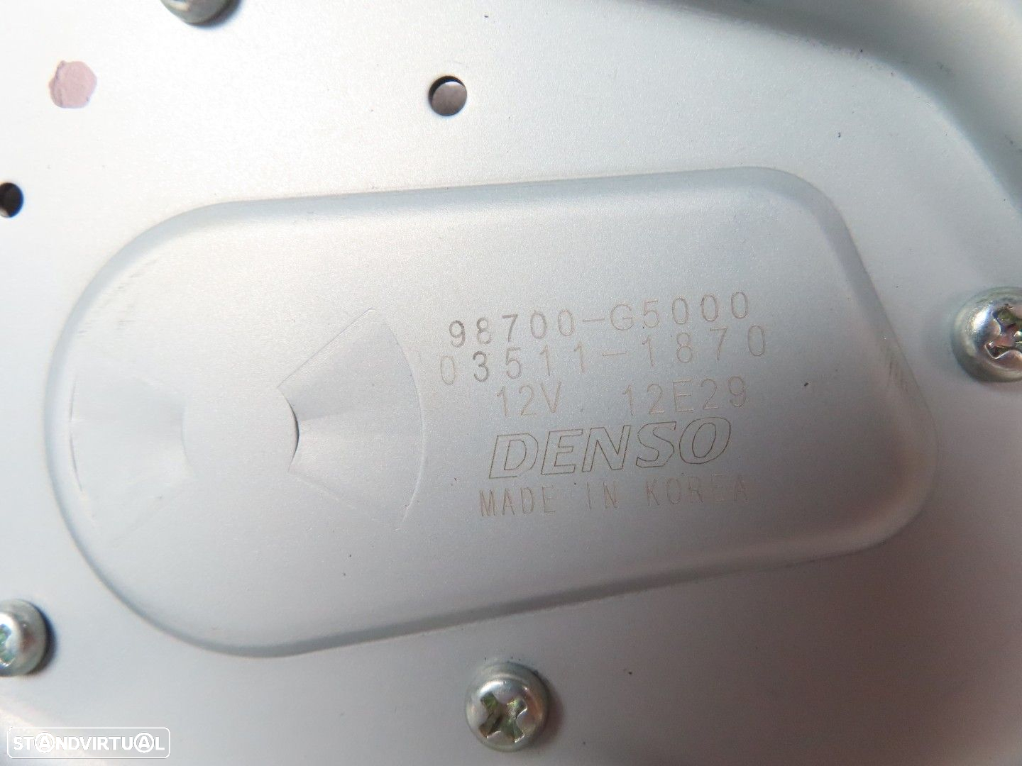 Motor da Escova Trás Seminovo/ Original KIA NIRO 98700G5000 - 3