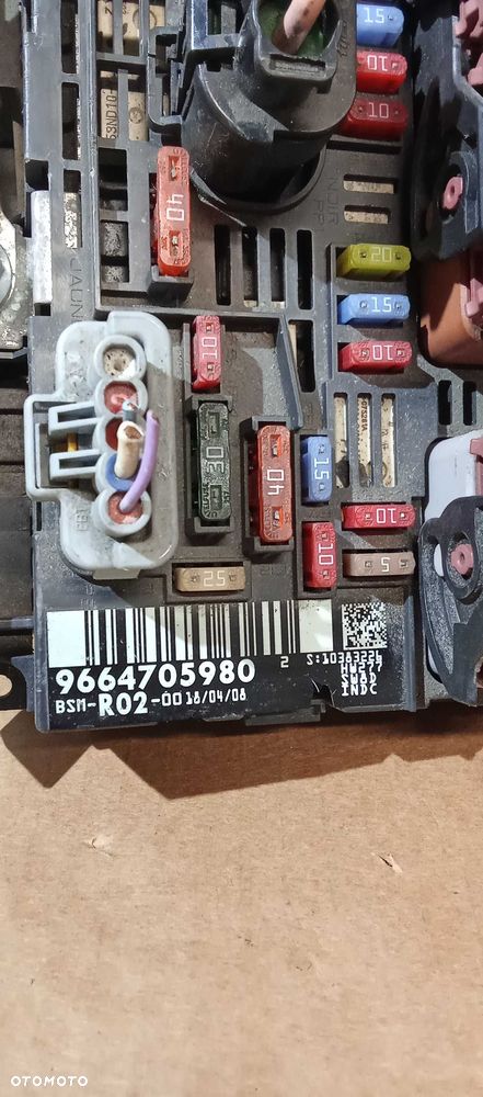 Moduł BSM Peugeot Citroen 966.470.5980 BSM R02-00 Moduł BSM Nr7 - 2