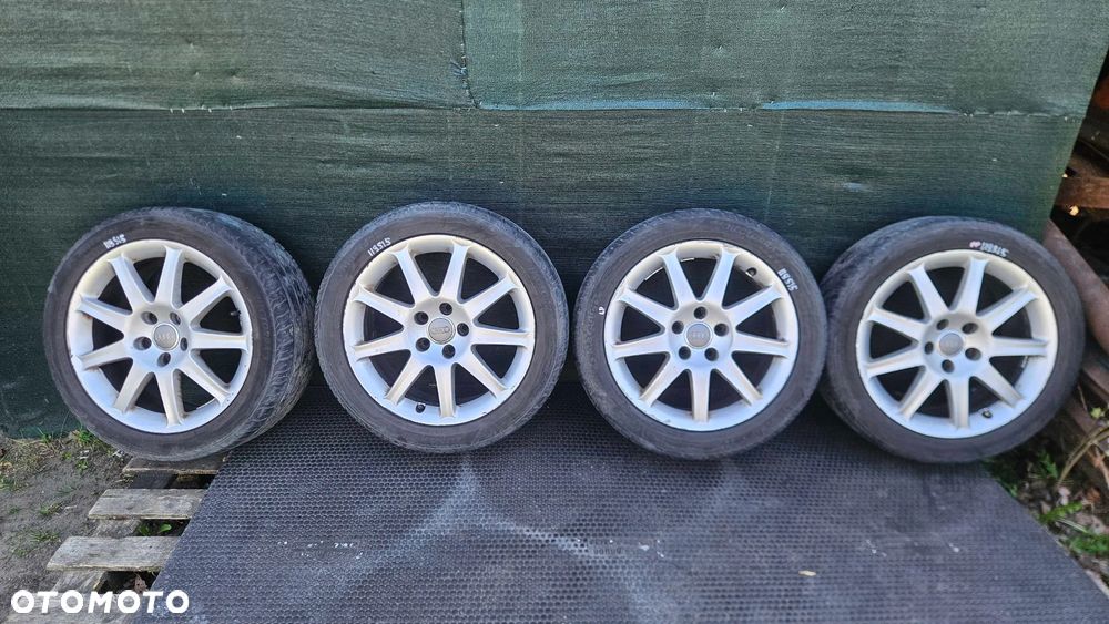 Alu Felgi Speedline 4F0601025J Alufelgi Koła R17 Opony 235/45 5x112 7.5J ET45 AUDI VW Skoda Seat