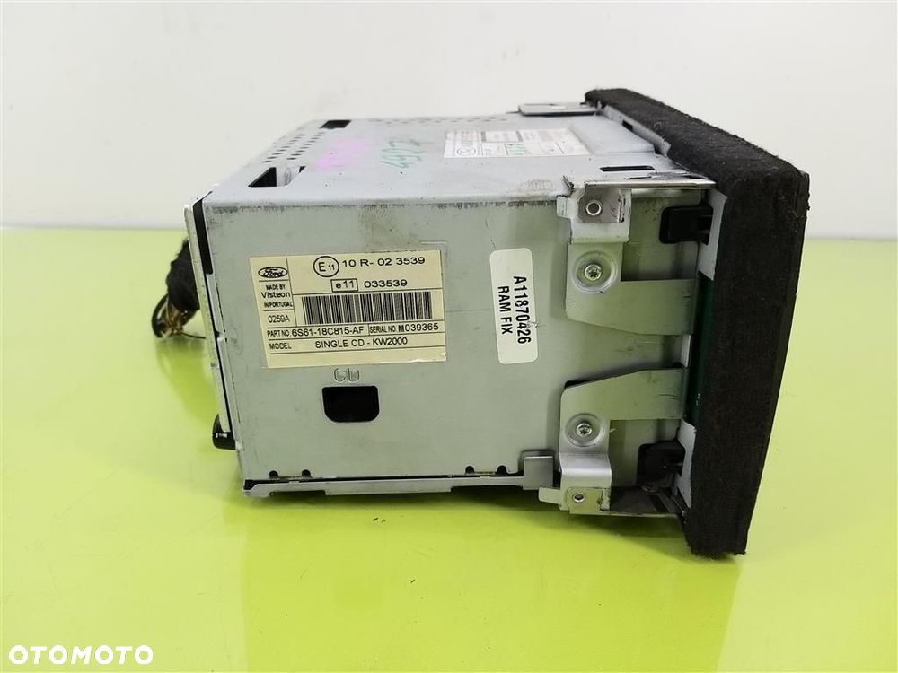 Radio FABRYCZNE  CD Ford Focus MK2  2004-20076S61-18C815-AF M039365 - 5