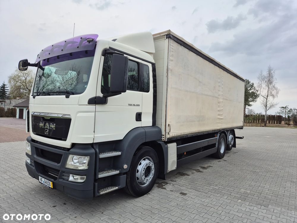 MAN TGS 26.320 6X2 skrętna oś - 1